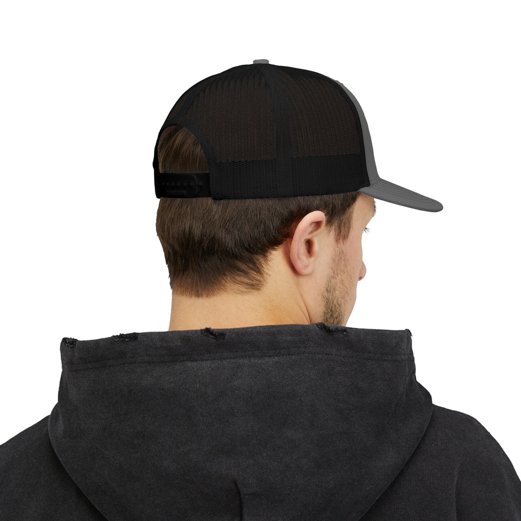 Free Bird Original *Print* Hat - WHITE, GREY & BLACK