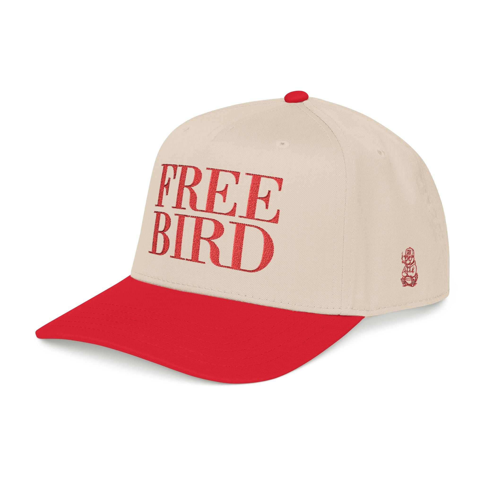 Free Bird Women's Classic Snapback - RED