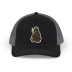 Free Bird Original *Print* Hat - WHITE, GREY & BLACK