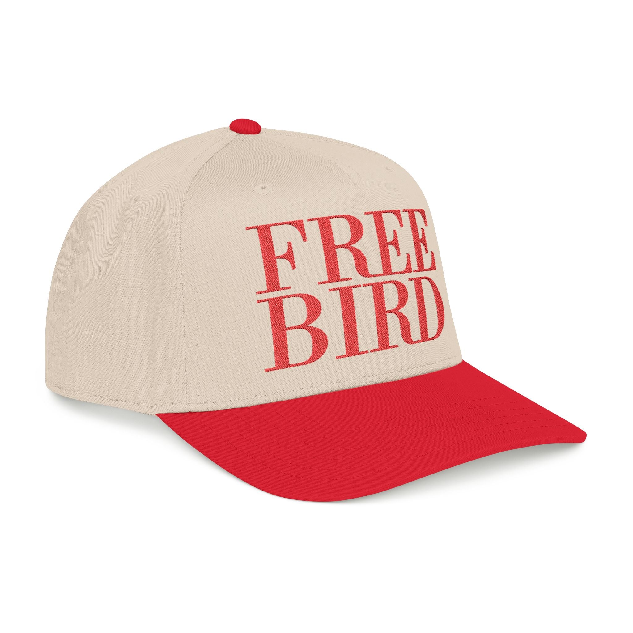 Free Bird Women's Classic Snapback - RED