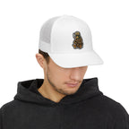 Free Bird Original *Print* Hat - WHITE, GREY & BLACK