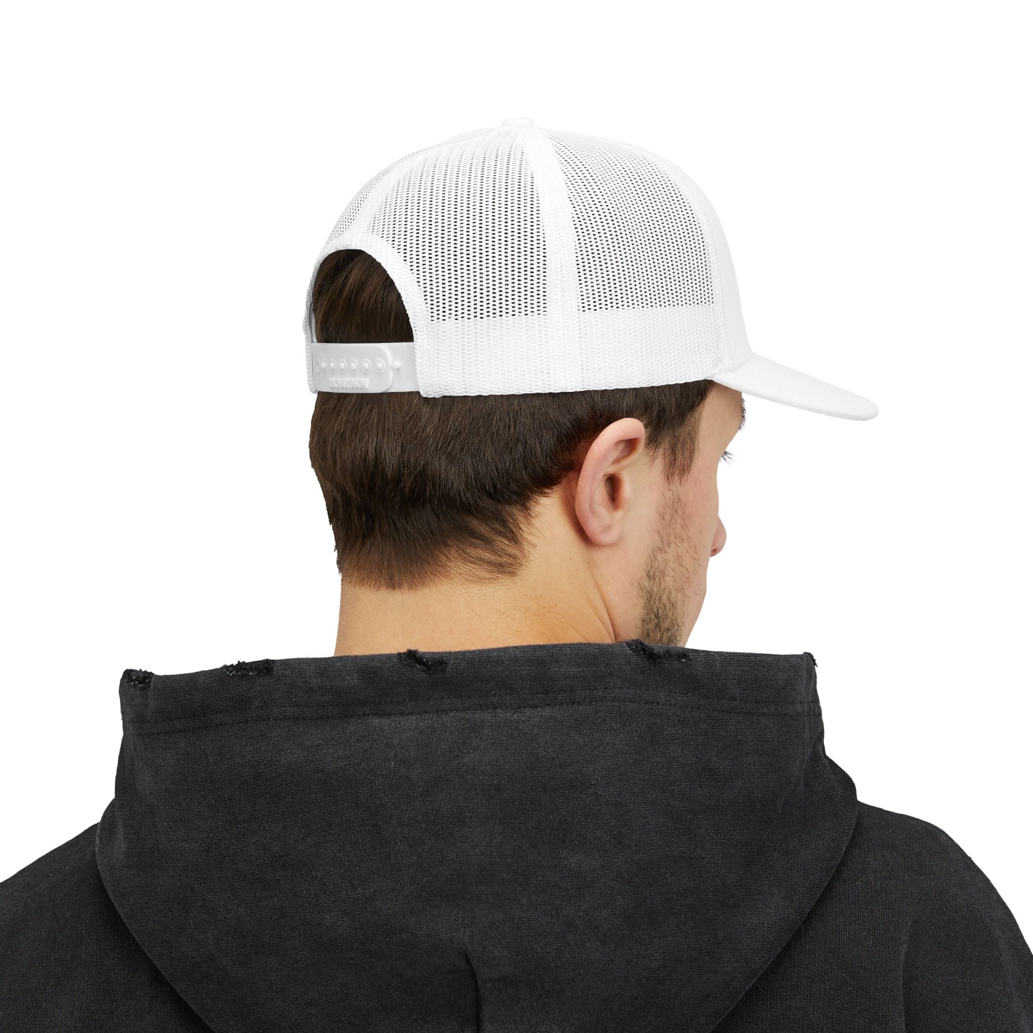 Free Bird Original *Print* Hat - WHITE, GREY & BLACK