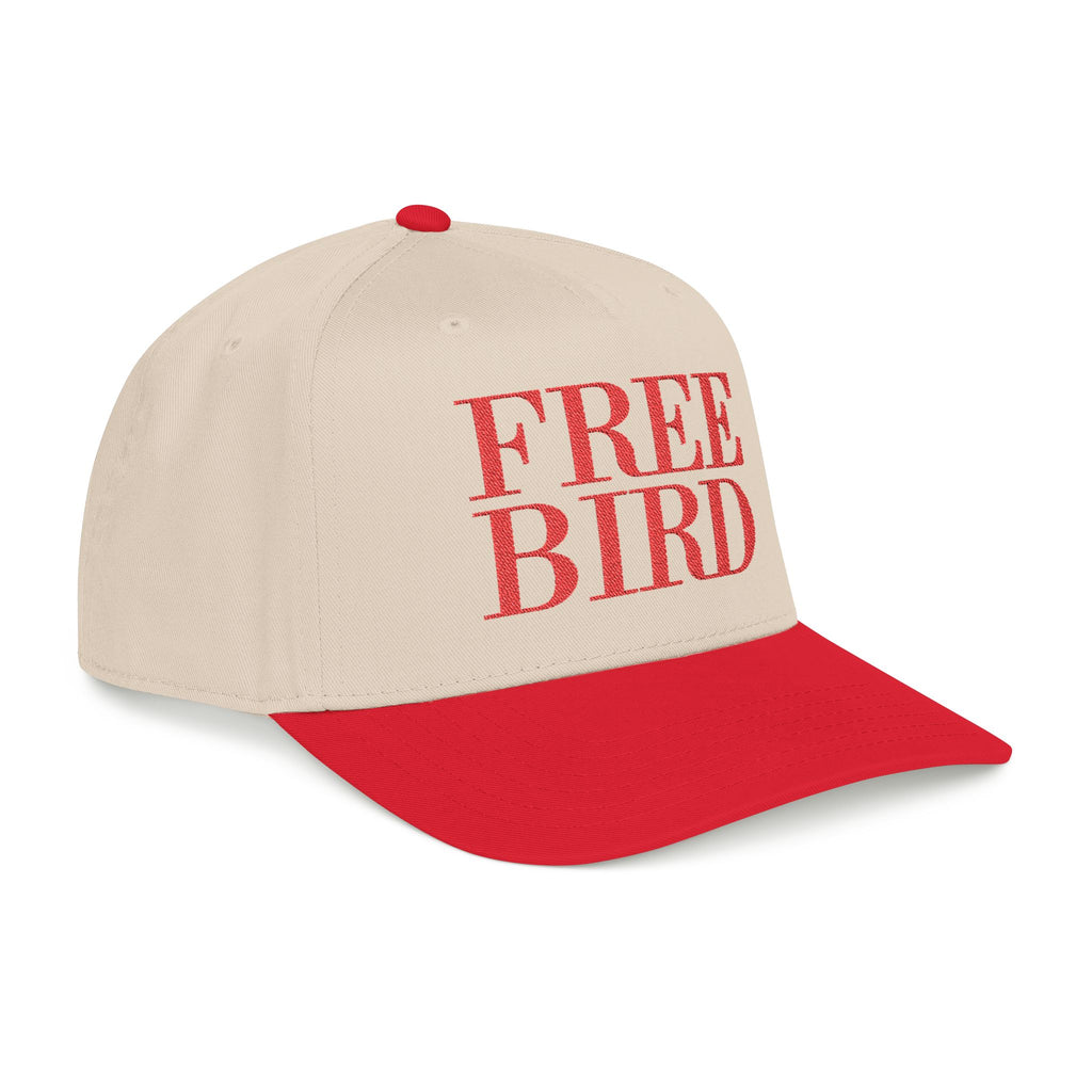 Free Bird Women's Classic Snapback - RED