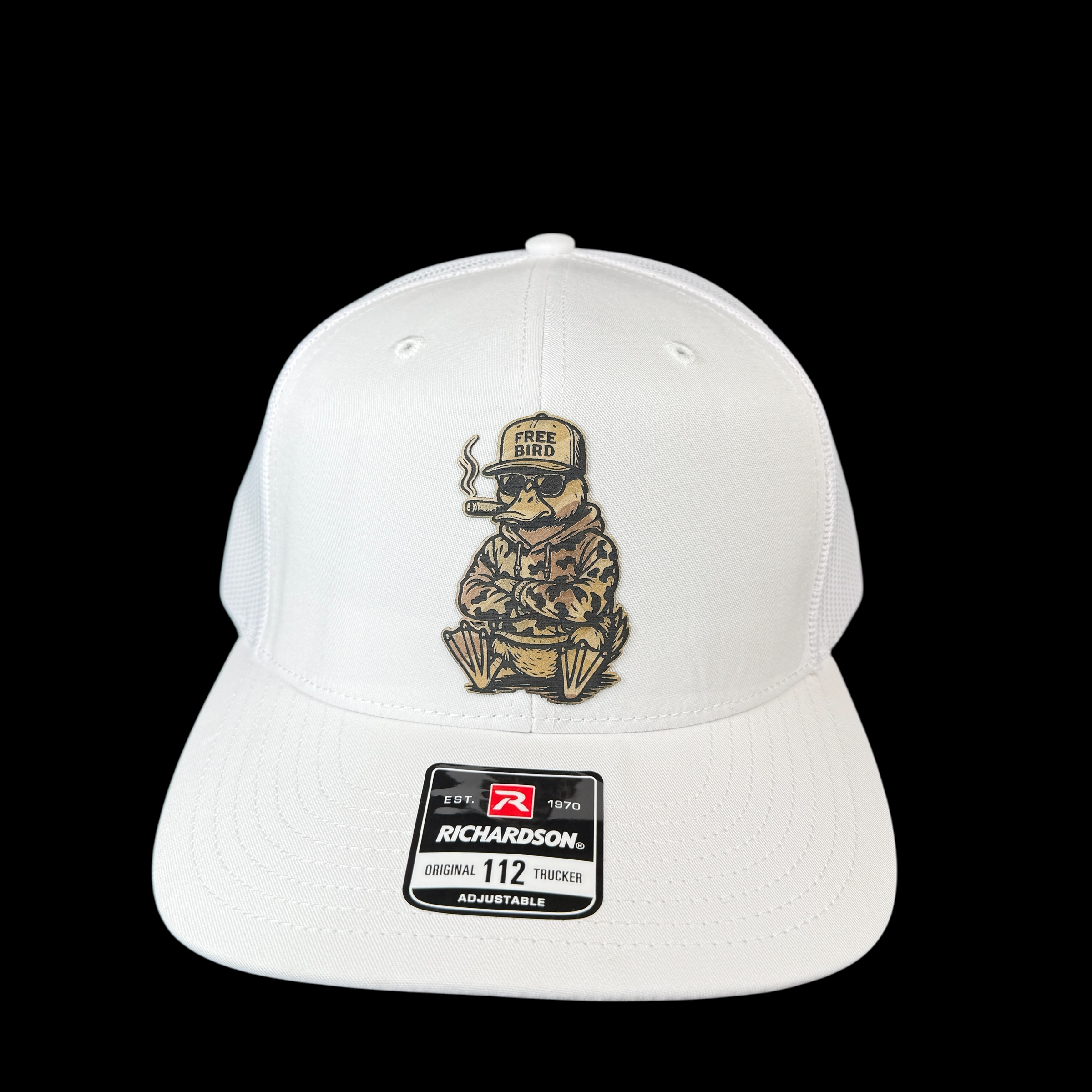 Free Bird Original Patch Hat - WHITE